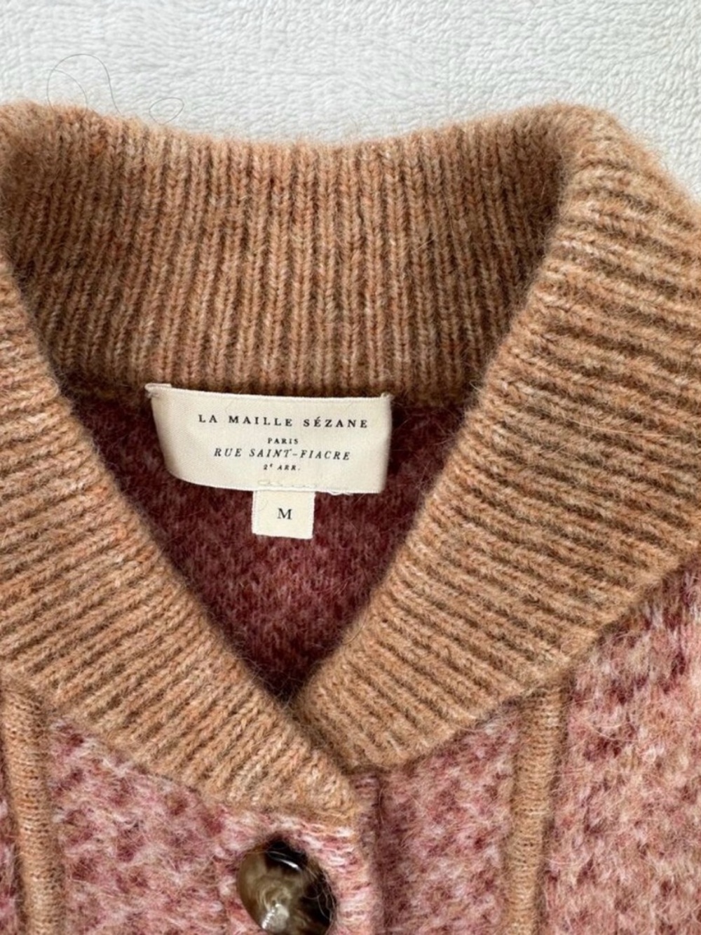 Sezane Nathael Sweater Jacket - Picture 5 of 6